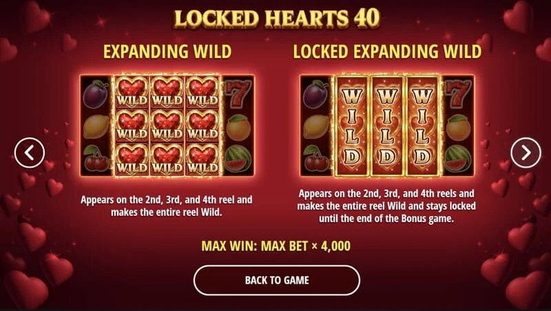 Locked Hearts 40 - utvidende hjerte Wild